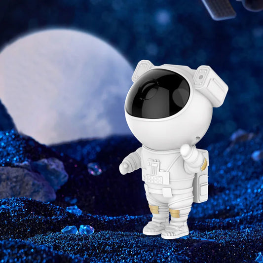 Astronaut galaxy projector with remote control